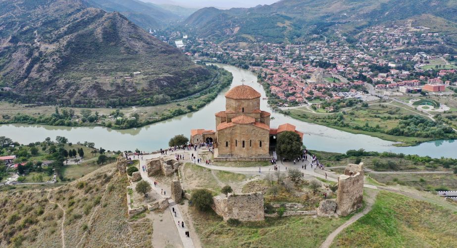 Jvari klooster Georgië