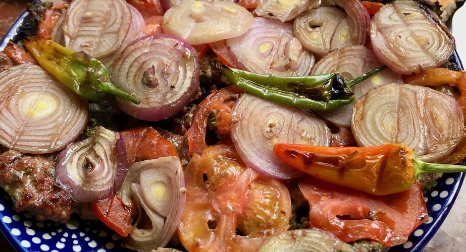 Marokkaanse maaltijd Marokkaanse maaltijd