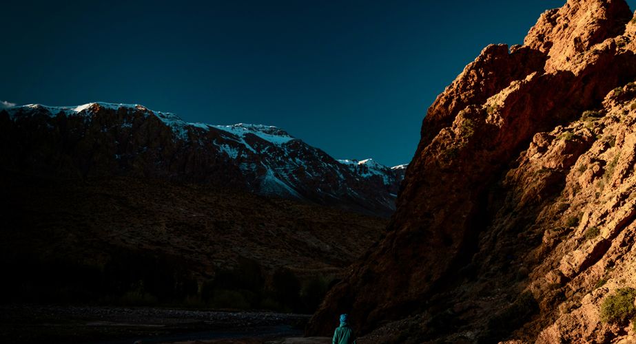 Nacht in het Atlasgebergte Nacht in het Atlasgebergte