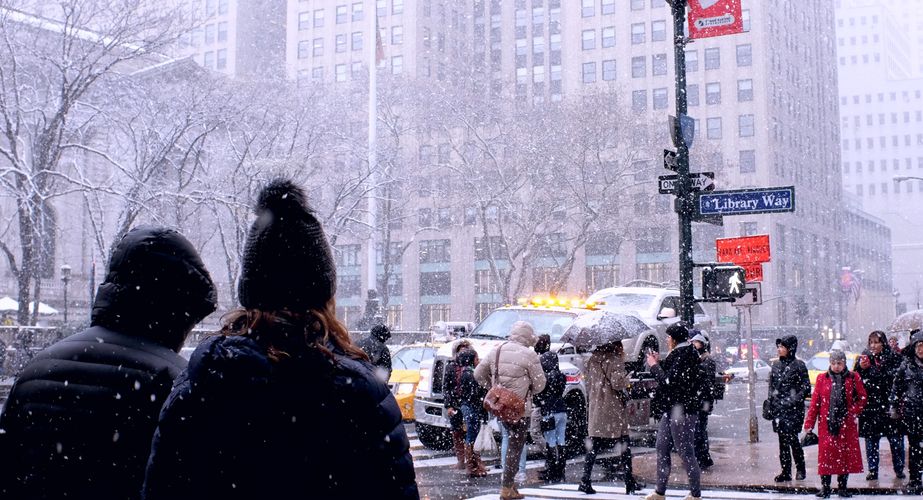 Sneeuw in NY Sneeuw in NY