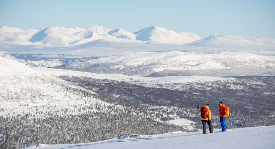 Sneeuwschoenwandelen in Noorwegen