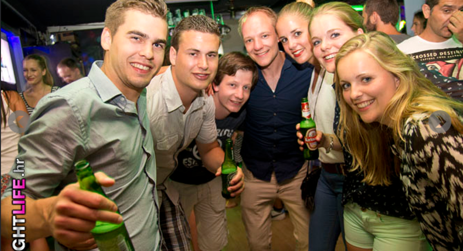 Uitgaan in split Uitgaan in split