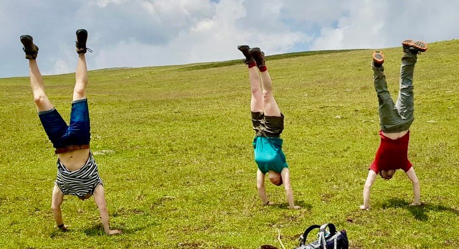 Wandelen pauze Georgië