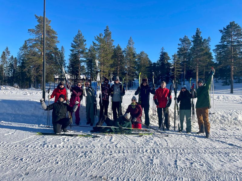 cross country skiing groepsreis zweden winter