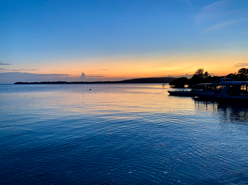 Zonsondergang Gili