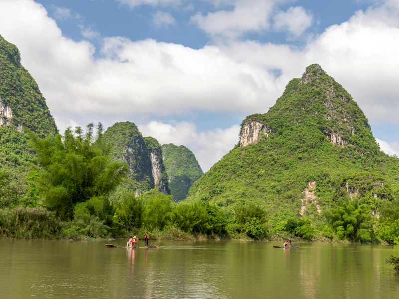 yangshou li-rivier varen