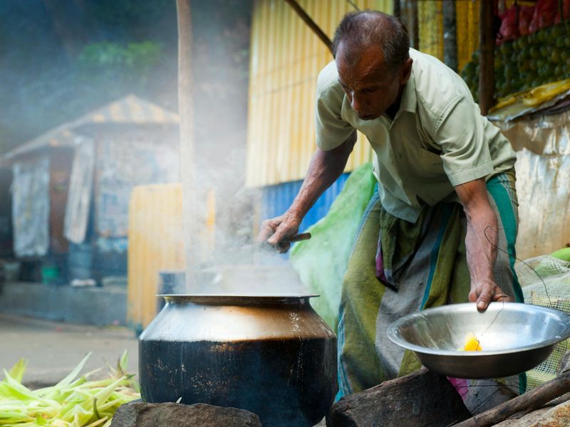 Groepsreizen Sri Lanka streetfood