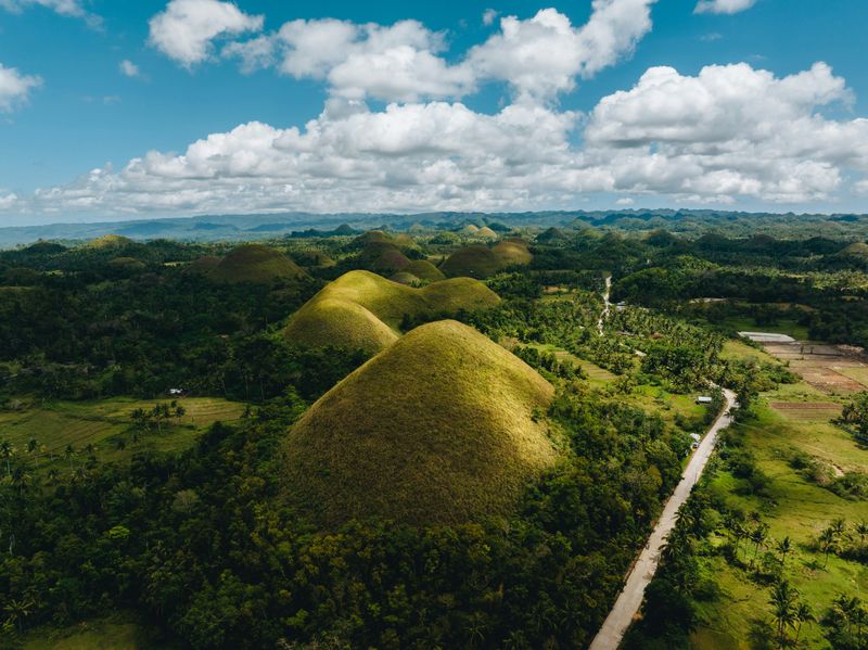 Chocolate hills, Bohol Filipijnen groepsreis