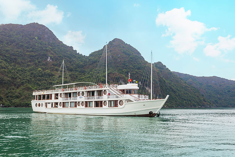 Ha Long Bay cruise boot Vietnam groepsreis